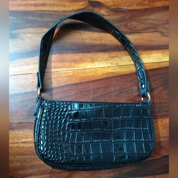 Shein Croc embossed baguette - Picture 5 of 9